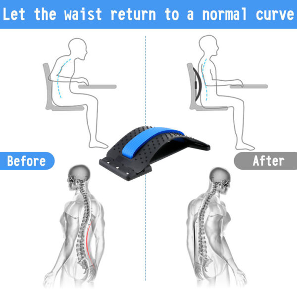 Multi-Level Back Stretcher Device for Back Pain Relief - Image 2
