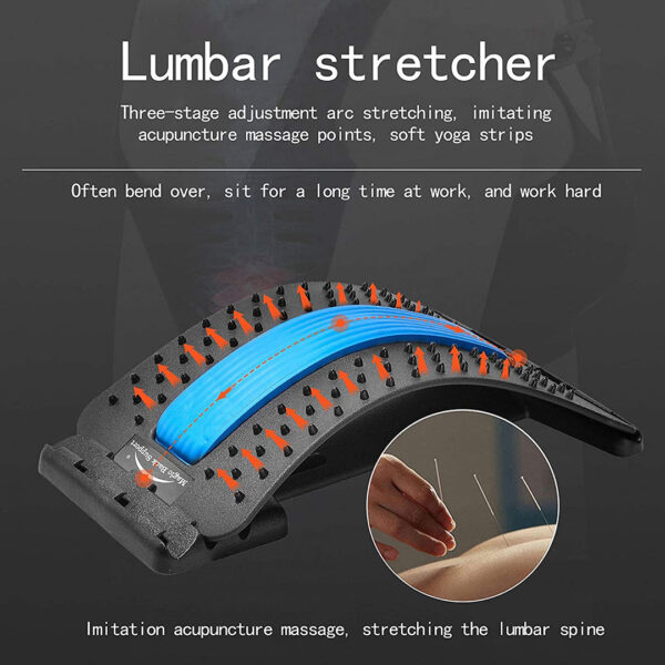 Multi-Level Back Stretcher Device for Back Pain Relief - Image 6