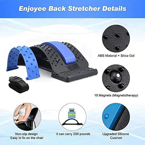 Multi-Level Back Stretcher Device for Back Pain Relief - Image 7
