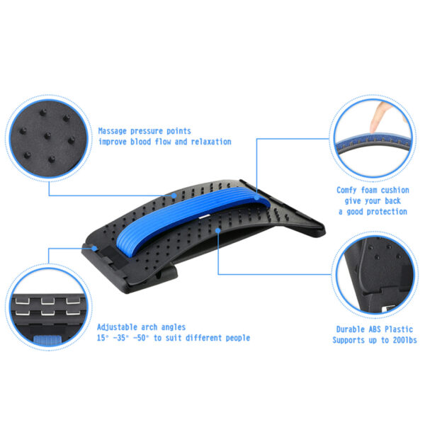 Multi-Level Back Stretcher Device for Back Pain Relief - Image 9