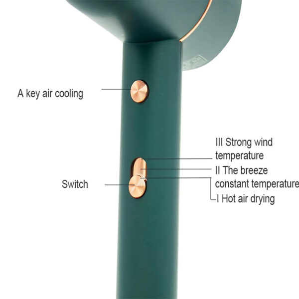 DALING Foldable Hair Dryer Compact Design - Image 5