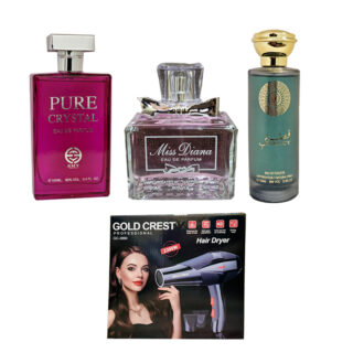 4 Pcs Mega Fashion Accessories Combo Offer