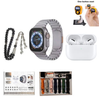 20 in 1 Mega Offer T520 Smartwatch Combo Set