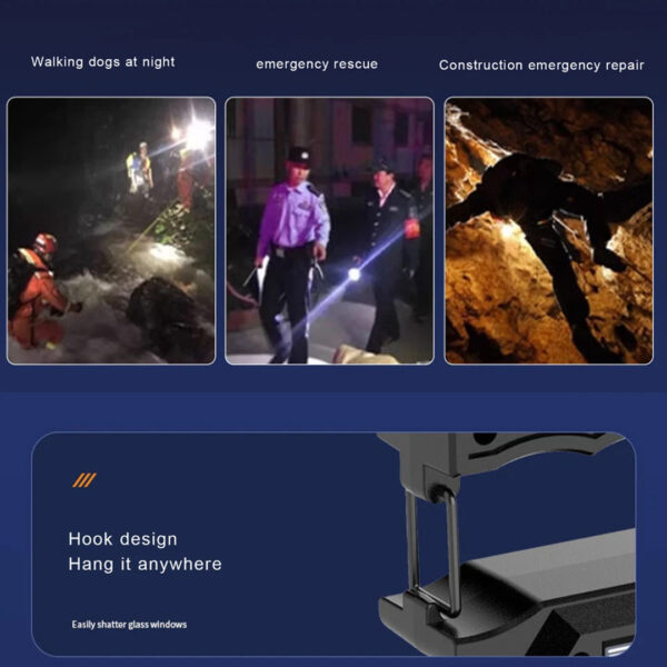 Rechargeable Solar LED Projector - Image 5