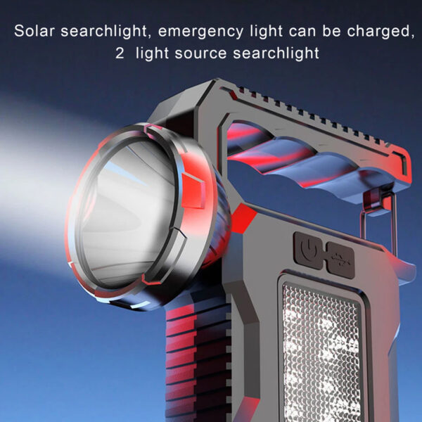 Rechargeable Solar LED Projector - Image 3
