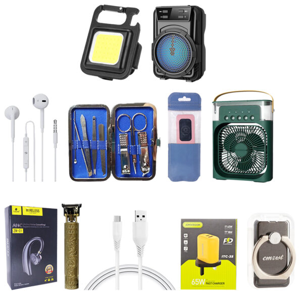 11 Pcs Eid Sale Offer Gadget Collection With FREE SPEAKER